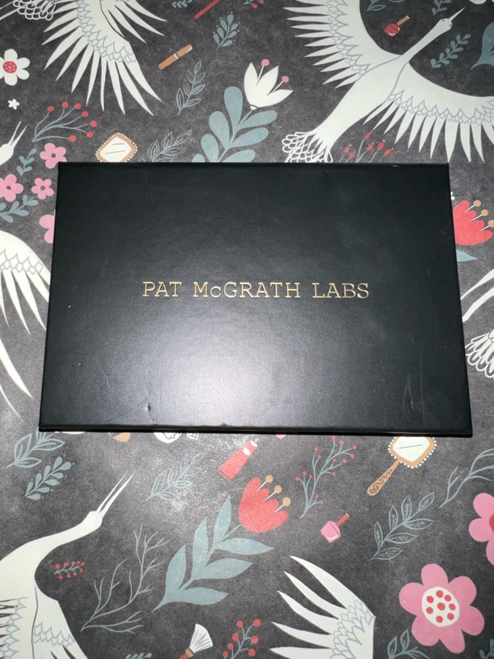Pat McGrath Labs Black Eyeshadow Palette Case